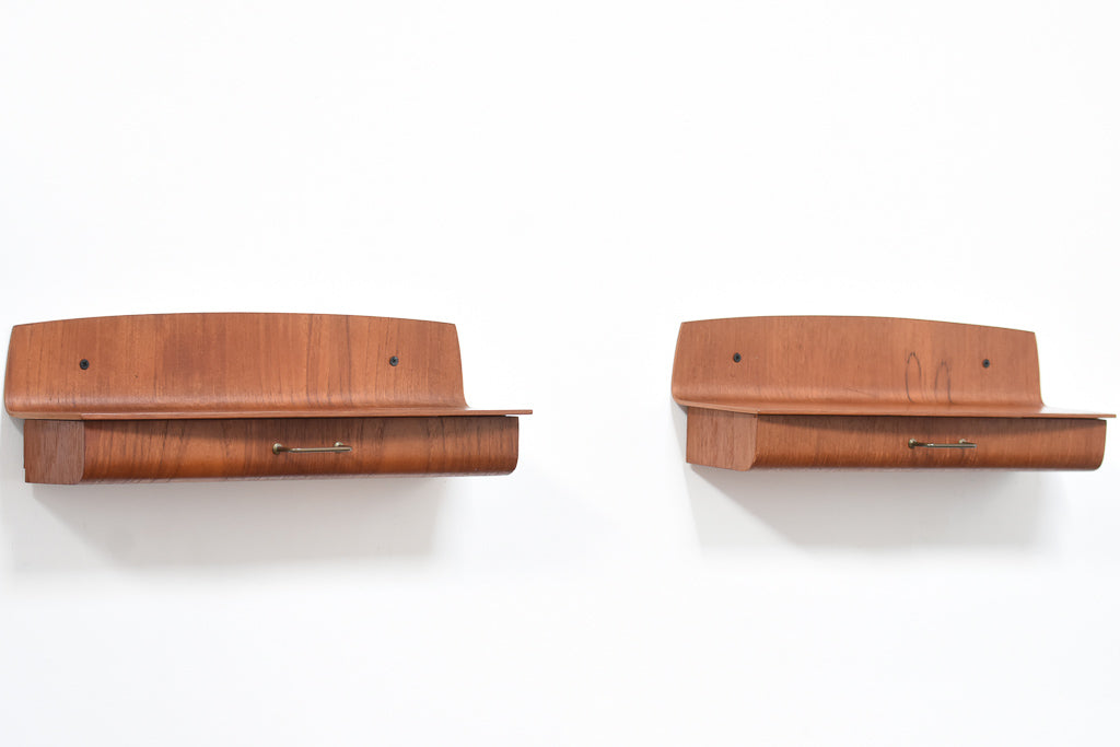 Two available: Teak floating drawers by PT