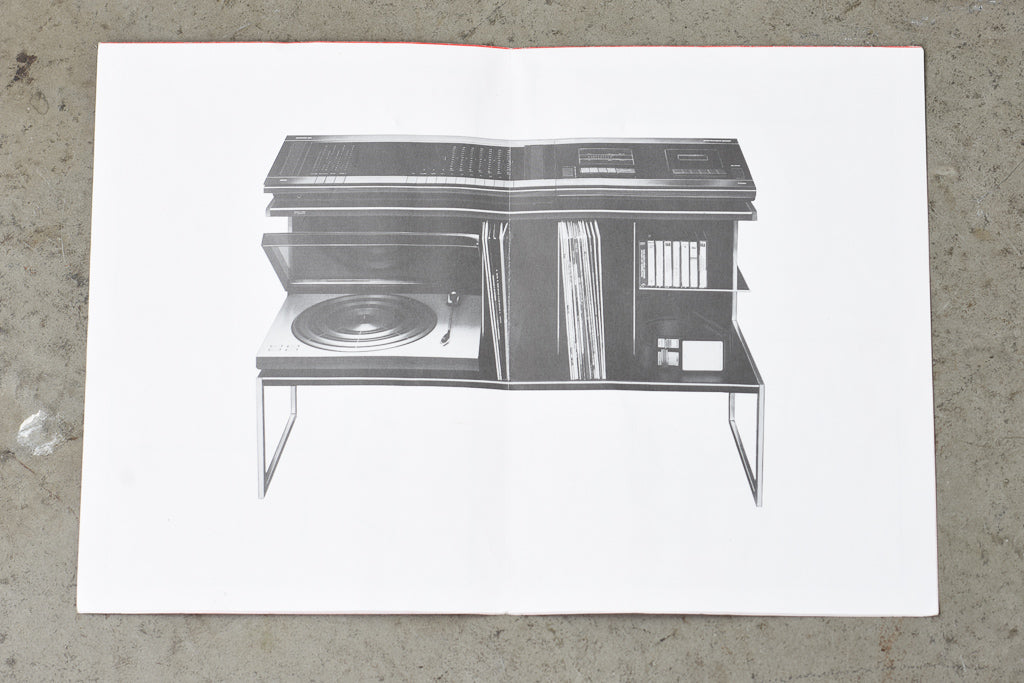 Rosewood media cabinet by Bang & Olufsen