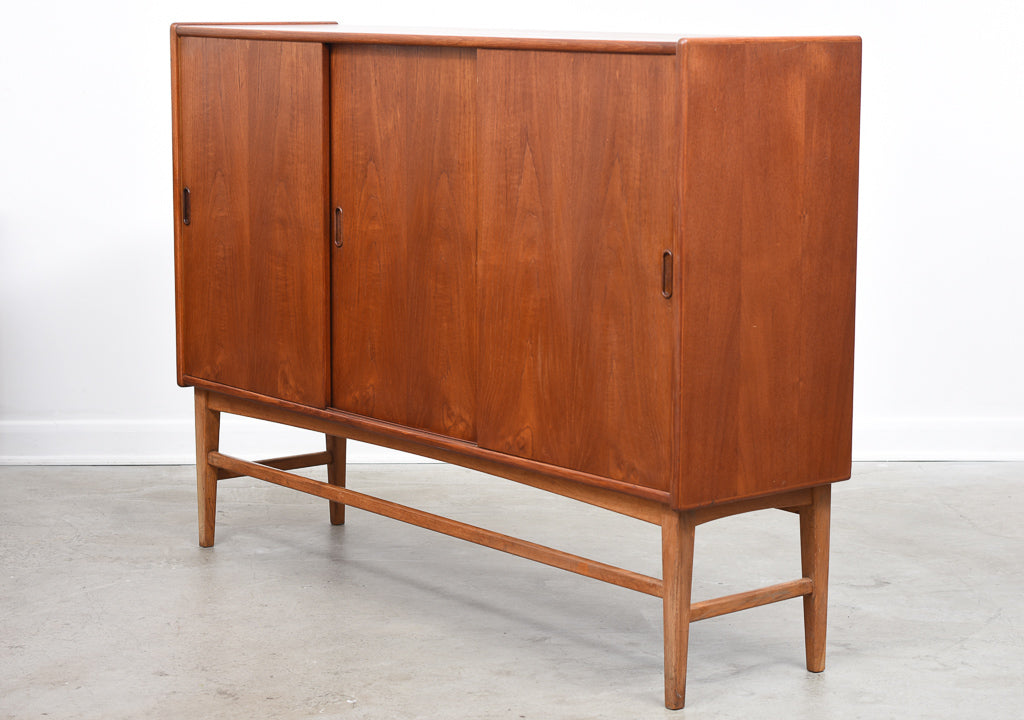 1960s teak highboard