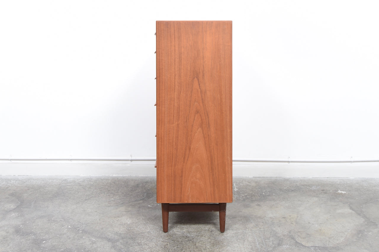 1960s chest of drawers in teak