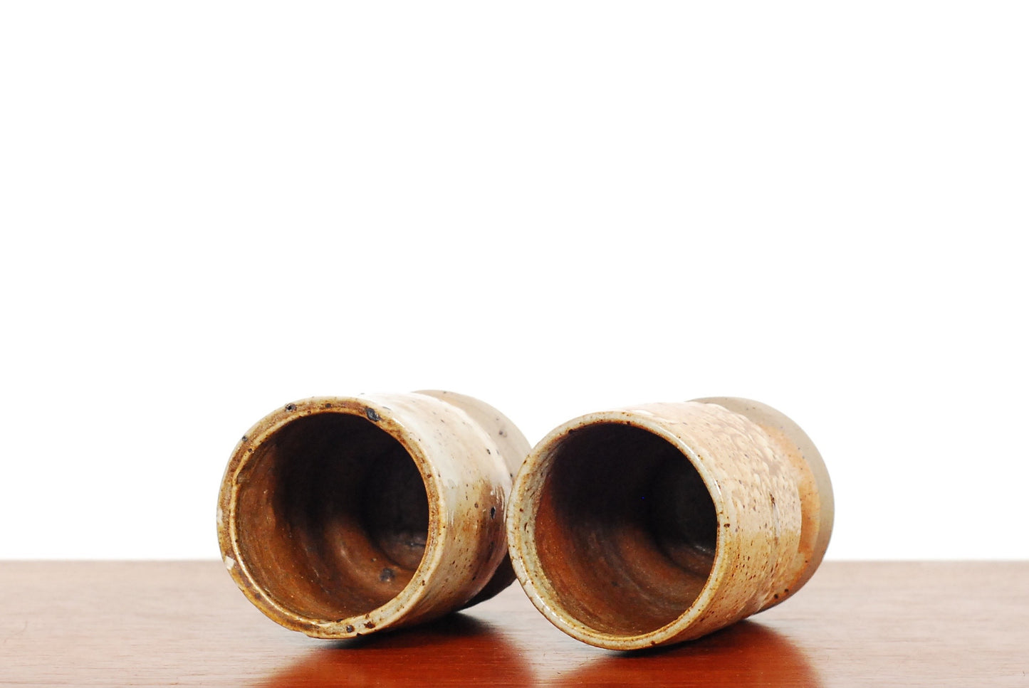 Pair of stoneware vases