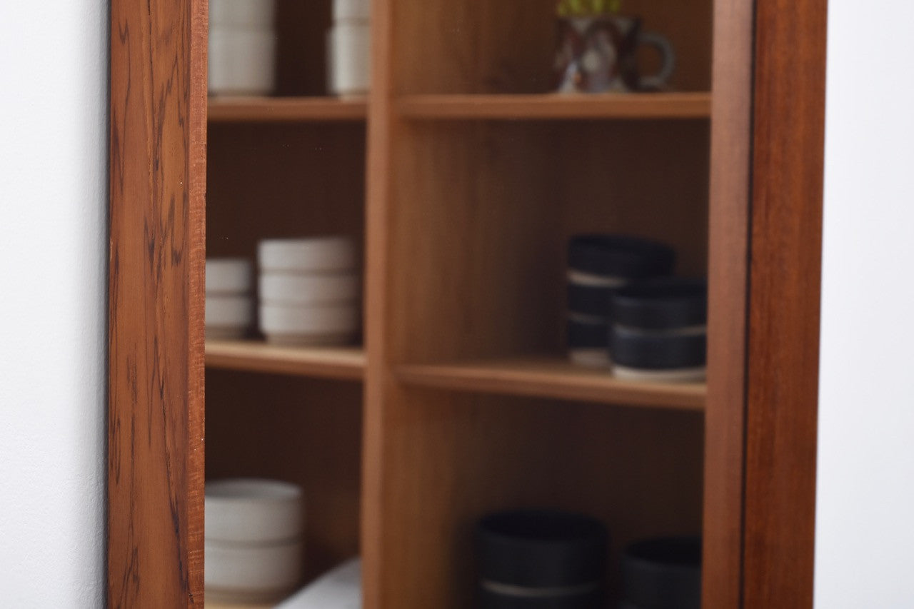 Full length teak mirror