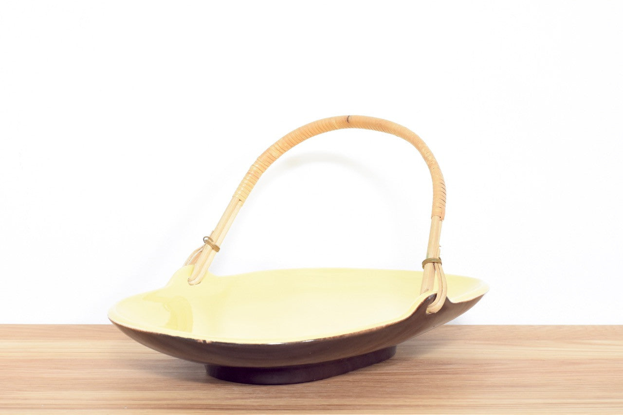 Tray with cane handle