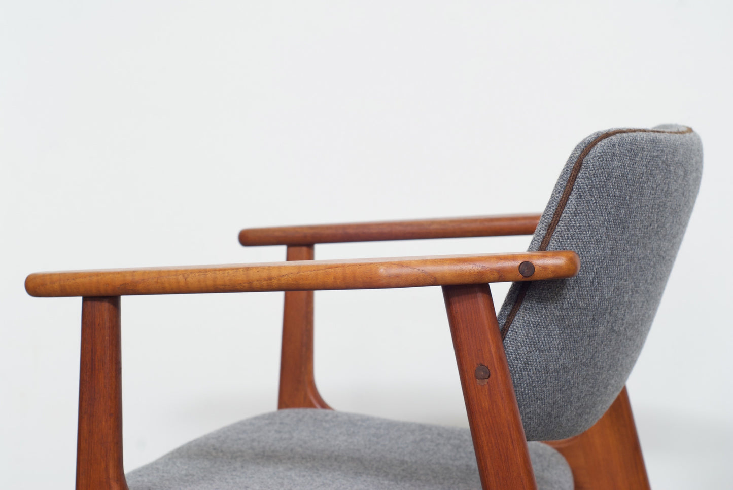 Teak desk chair