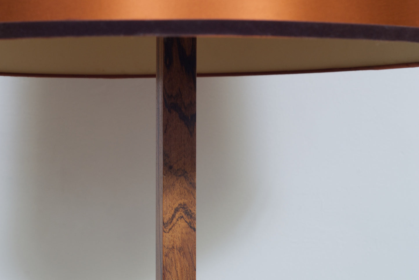 Rosewood Kardinal floor lamp by Jo Hammerborg