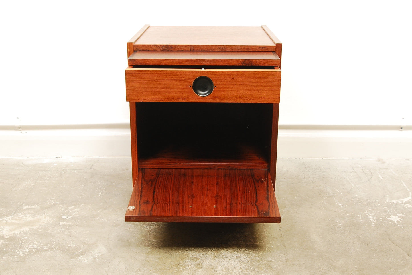 Rosewood bedside table