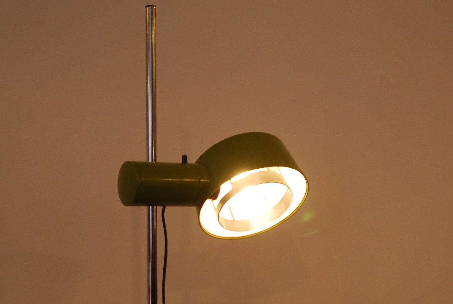 Twin-headed vintage floor lamp