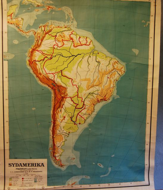 Map of South America