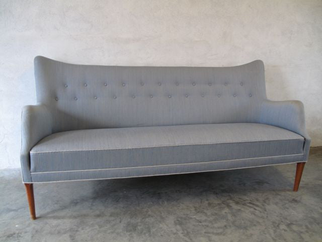 Wingback three seater by Malmsten