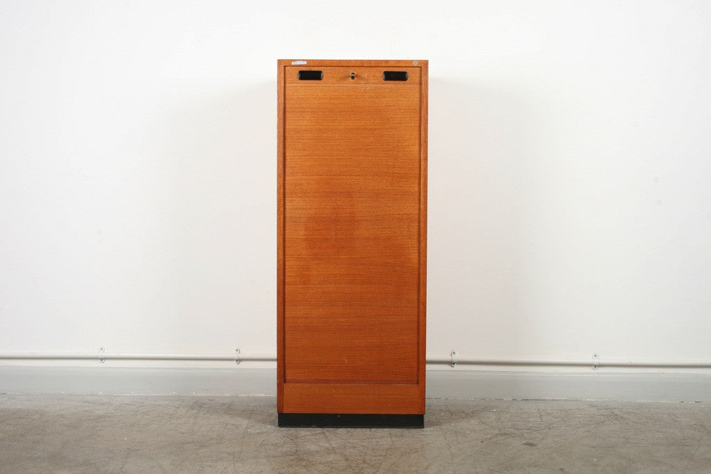 Teak and birch filing unit