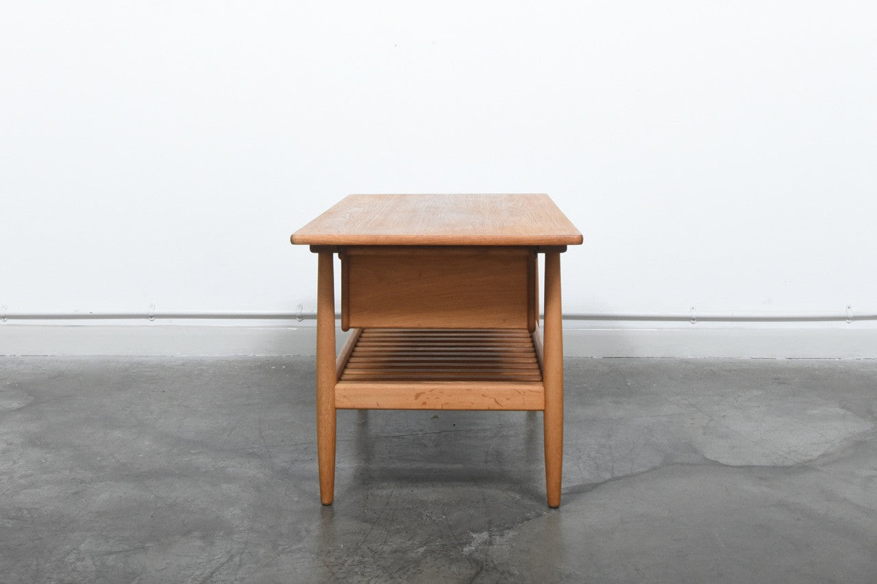 Oak coffee table by Vinde Møbelfabrik