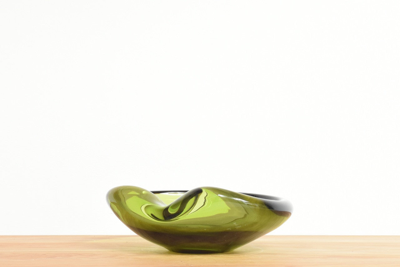 Selection of glass by Per Lutken for Holmegård