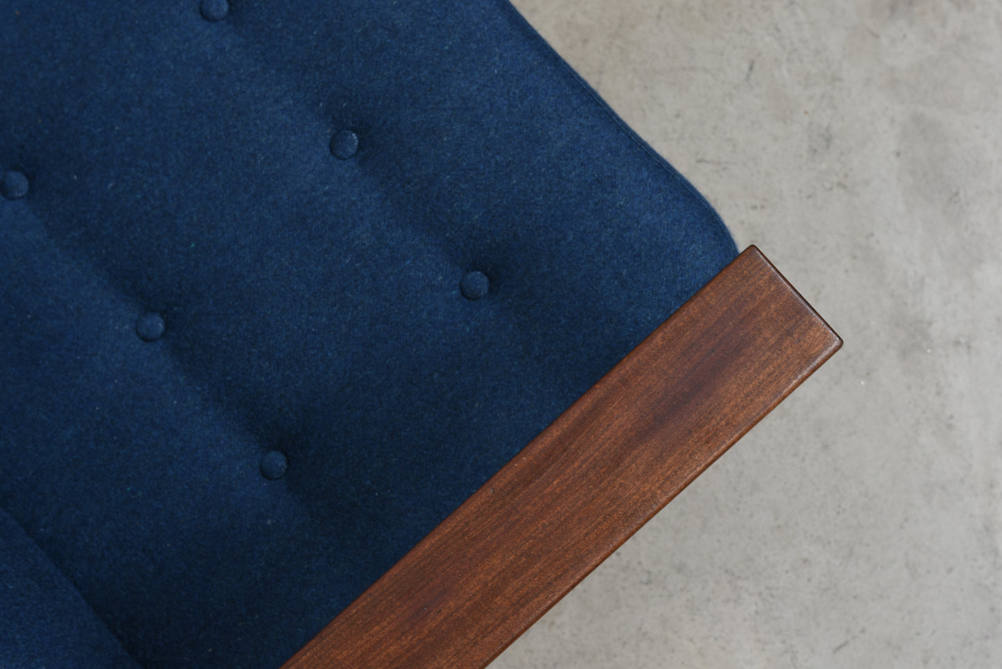 1950 teak + oak lounge chair