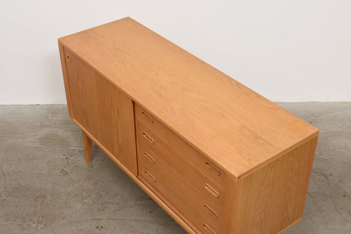 1960s oak sideboard with drawers