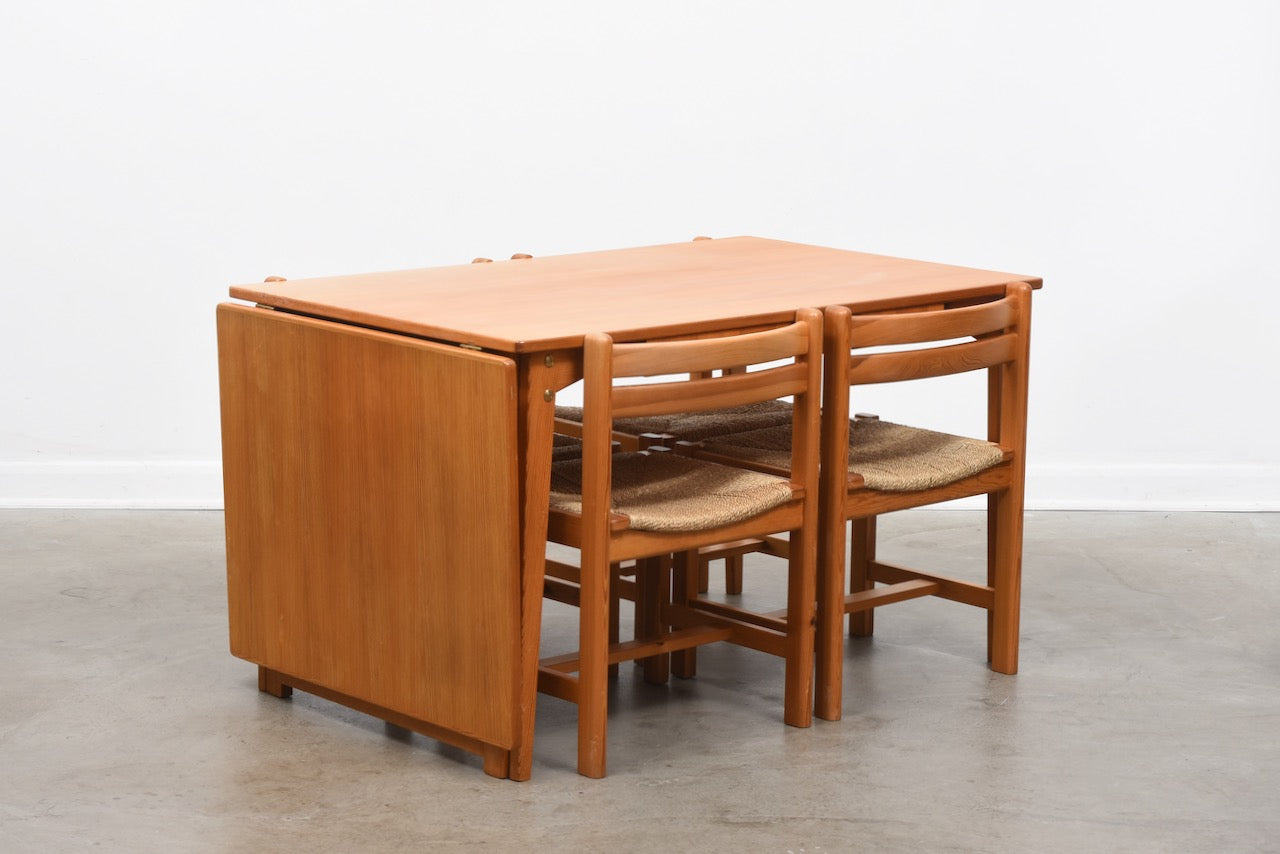 Set of four dining chairs by Børge Mogensen