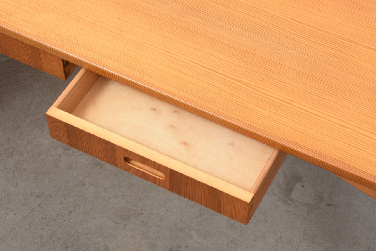 1970s extending pine dining table