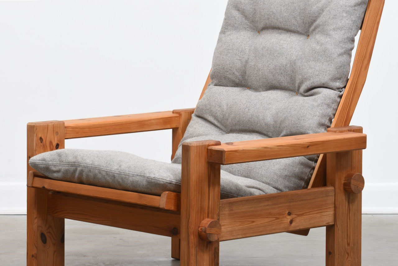 1970s lounger by Yngve Ekström - Lead