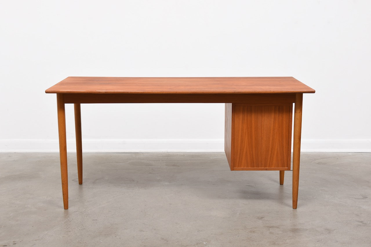 1960s Swedish teak desk