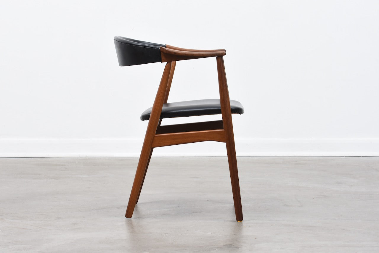 Teak armchair by T.H. Harlev