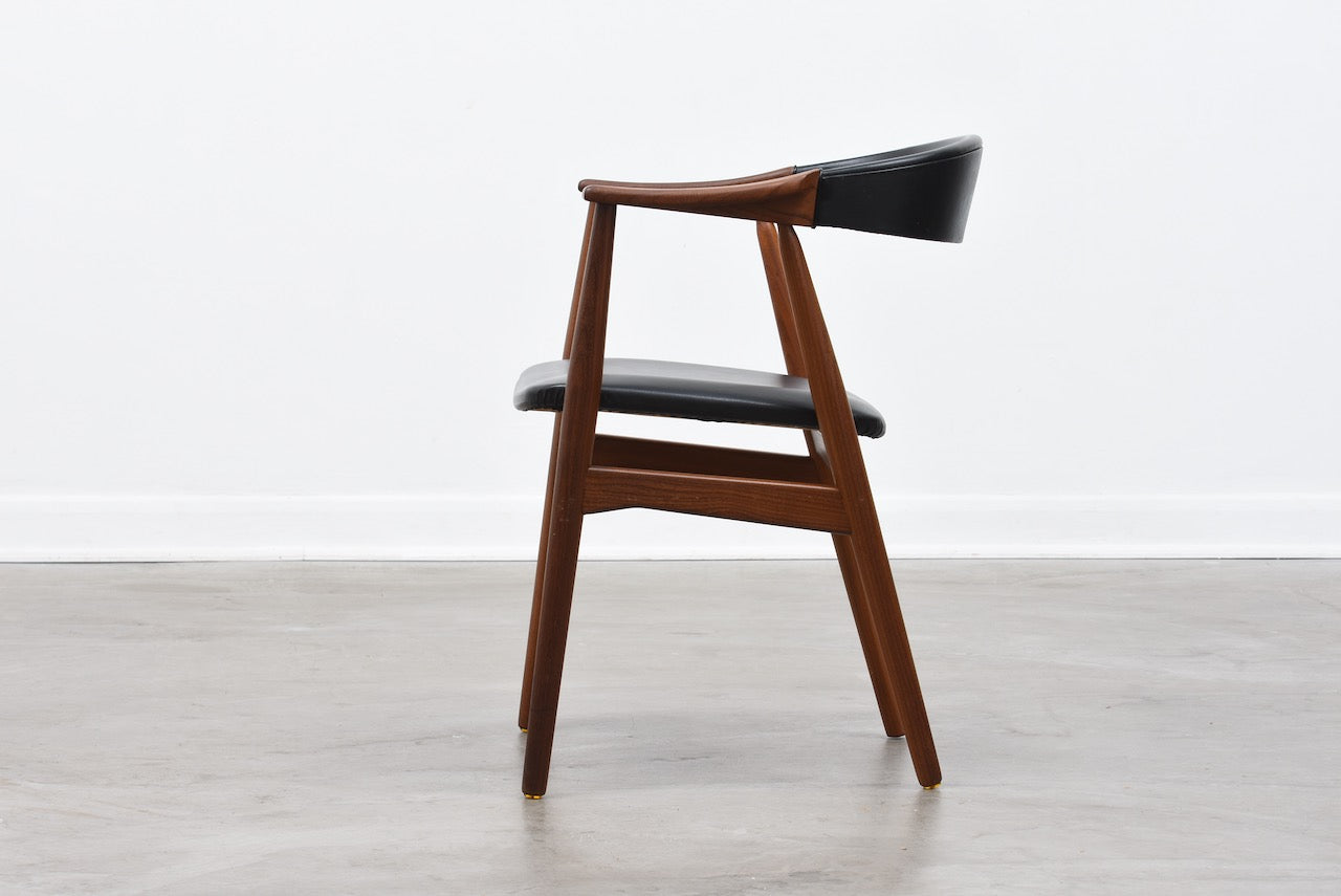Teak armchair by T.H. Harlev