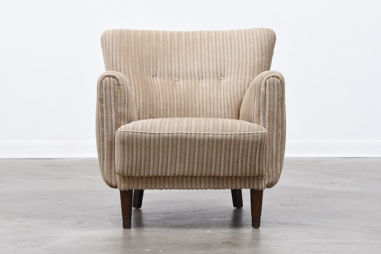 1940s Danish lounge chair