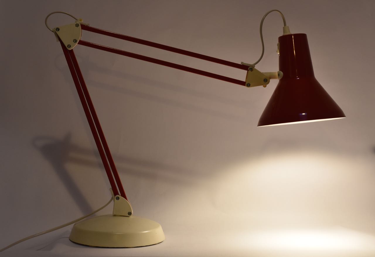 Vintage anglepoise lamp by Strini