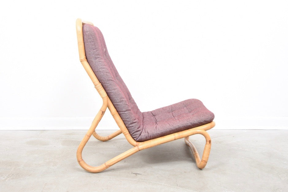 1960s bamboo lounger