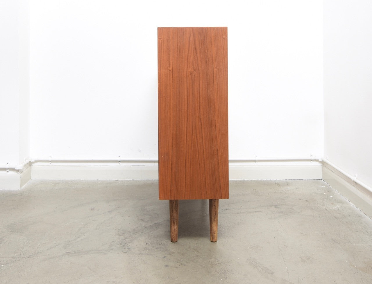 Teak storage cabinet