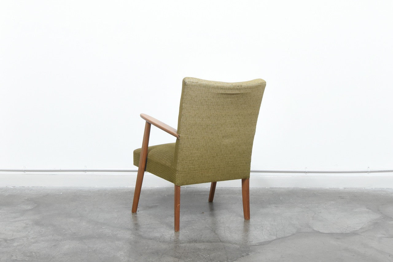 Occasional chair in beech