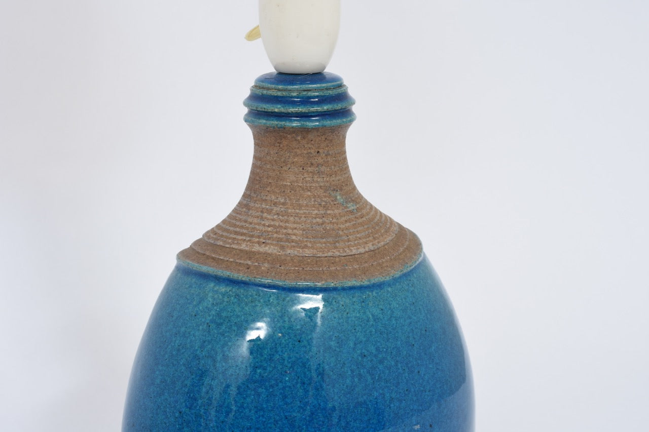 1960s ceramic table lamp by Kähler