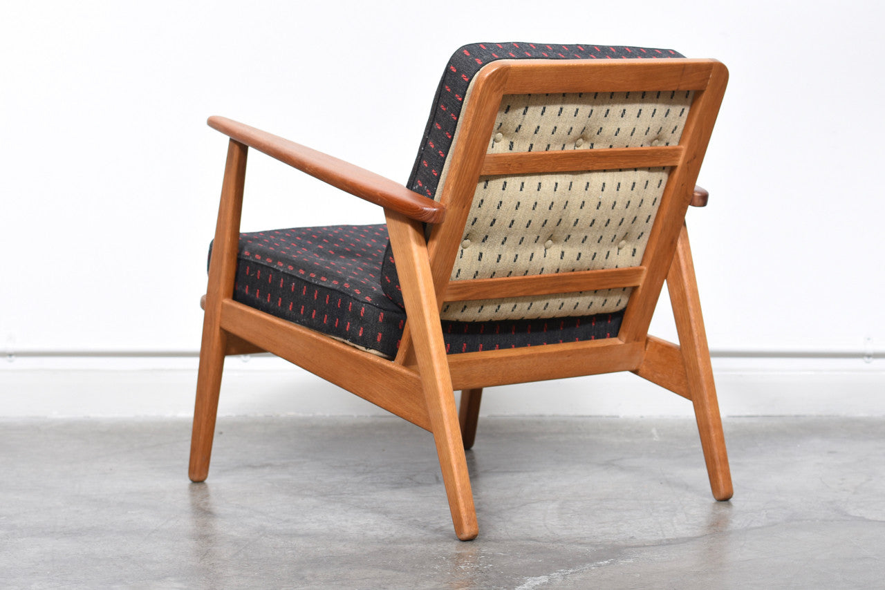 1950s lounger with reversible cushions