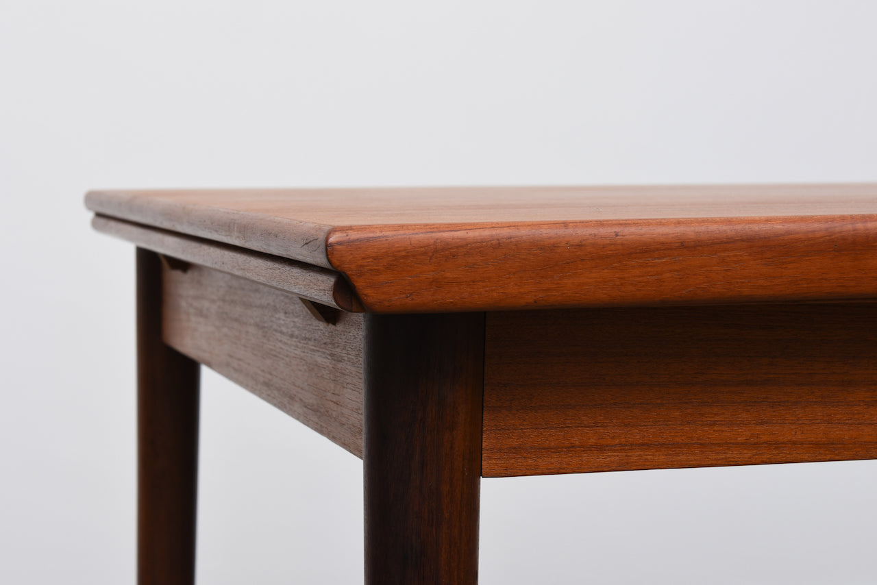 1960s extending dining table in teak