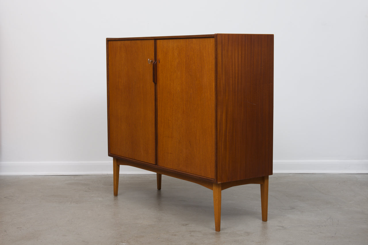 1960s Swedish teak storage cabinet