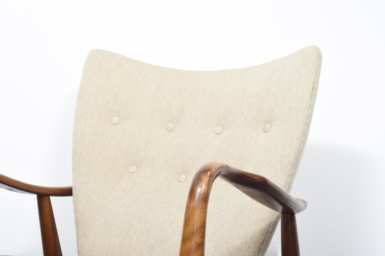Easy chair by Arne Vodder for Bovirke