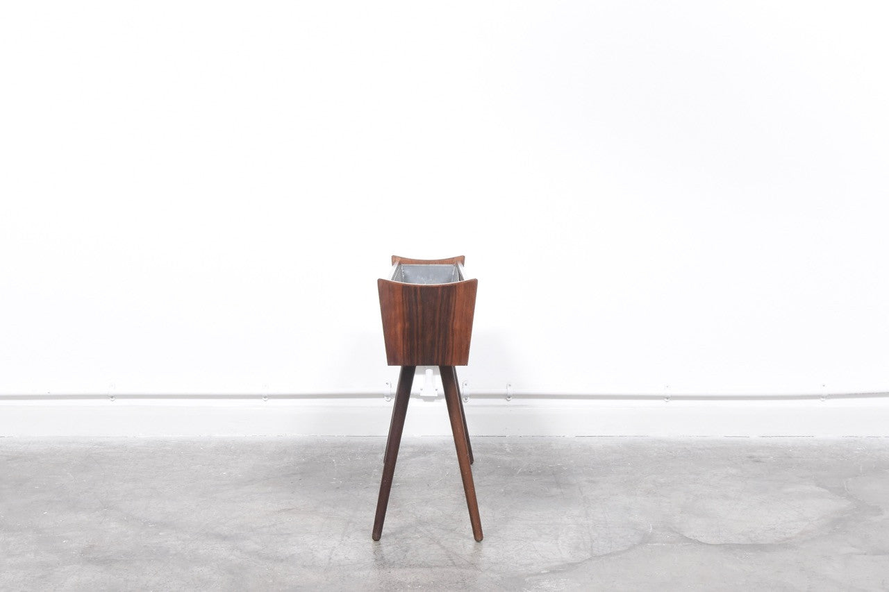 Long rosewood planter