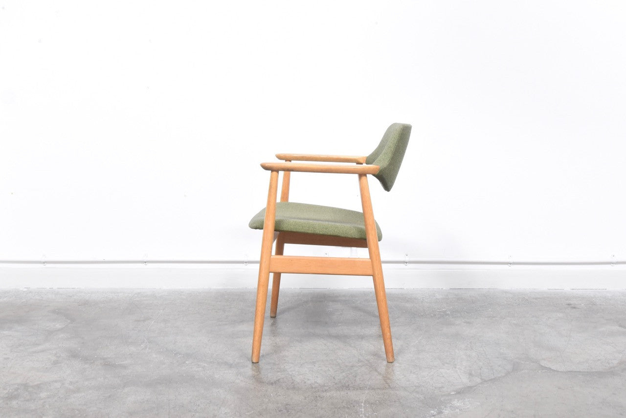 Oak desk chair by Erik Kirkegaard