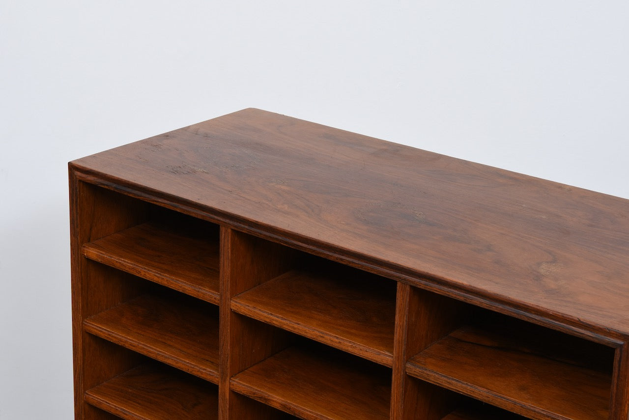 1950s rosewood filing cabinet