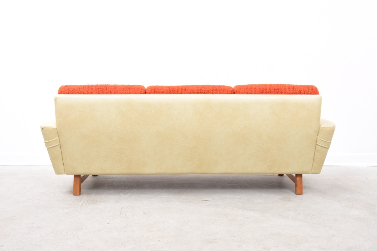 1970s Norwegian three seat sofa