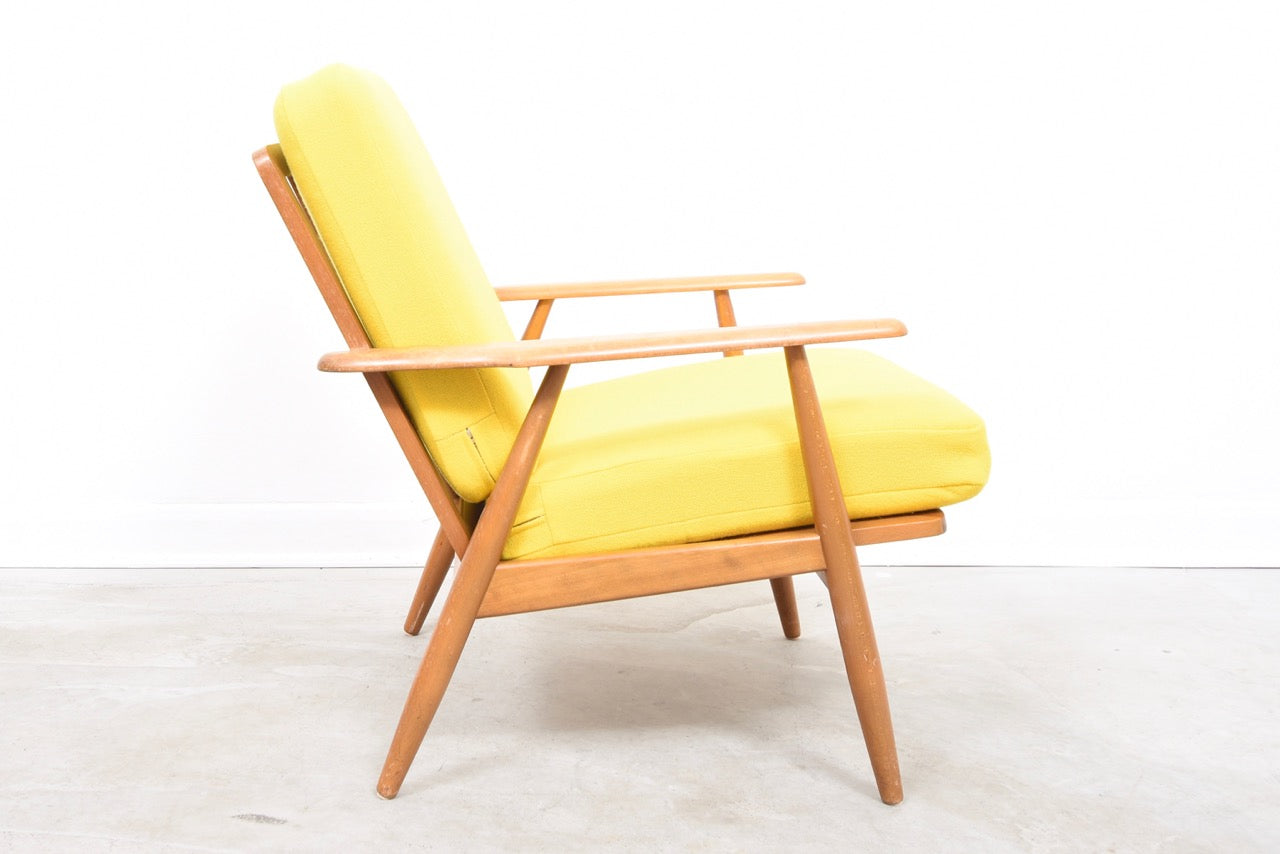 1950s beech lounger