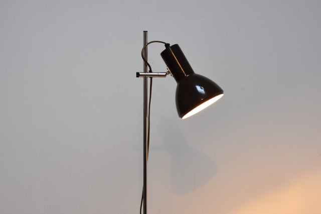 Single-headed Danish floor lamp
