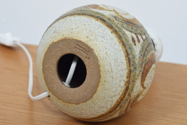 Ceramic table light by Søholm