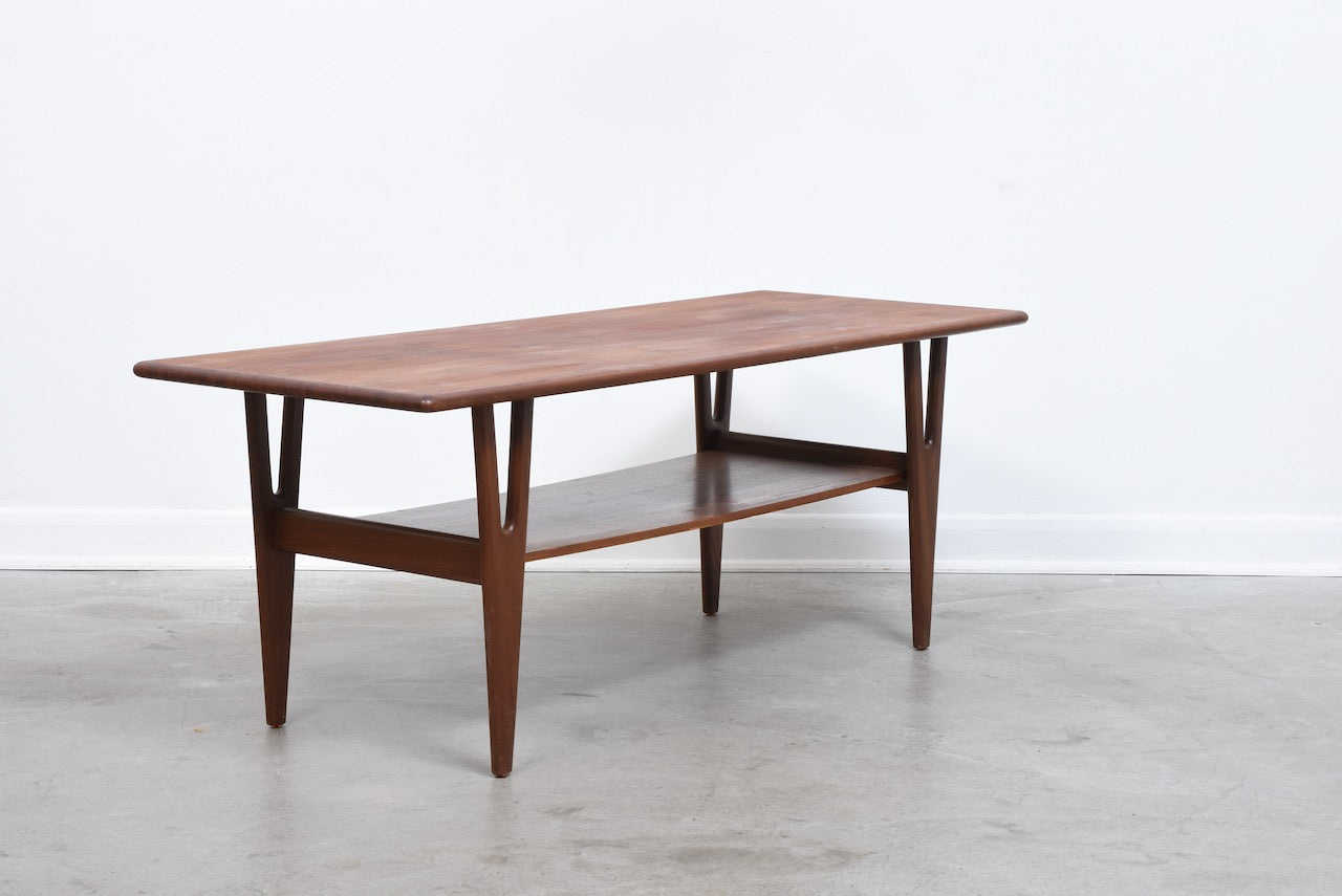 1960s teak coffee table