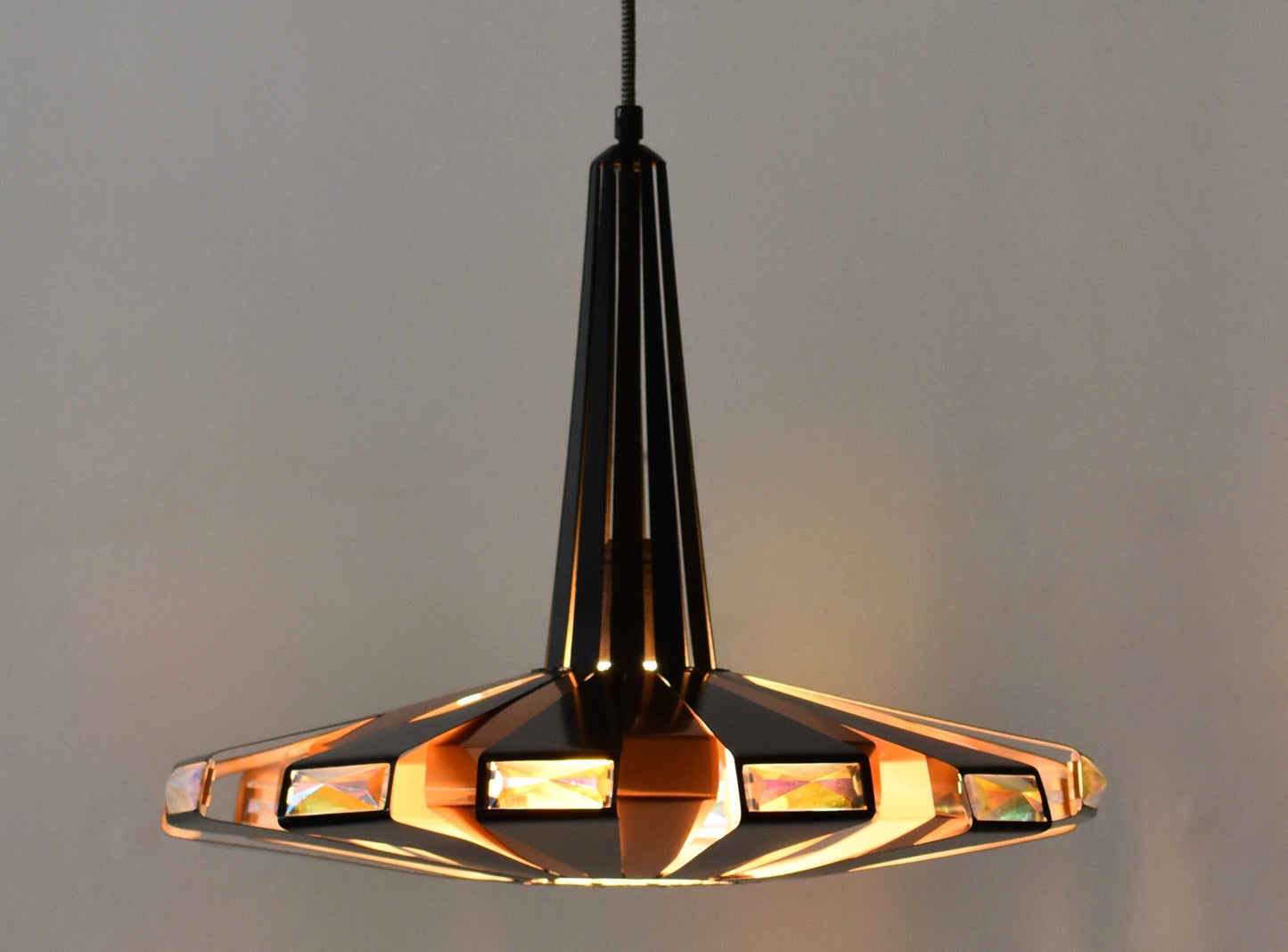 Ceiling light by Werner Schou for Coronell