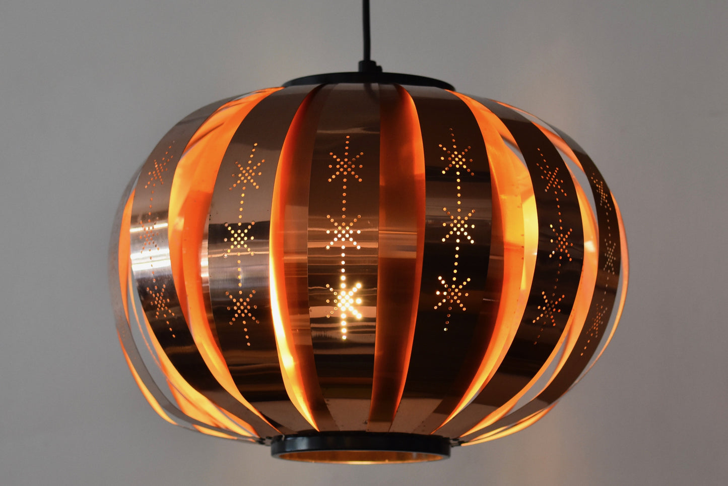 Copper ceiling light by Coronell