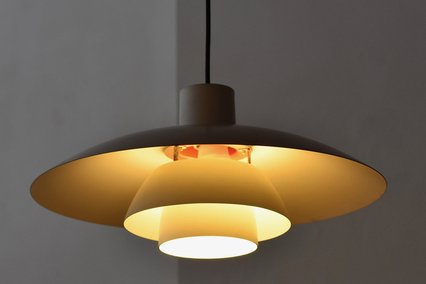 Vintage PH4/3 ceiling light by Poul Henningsen