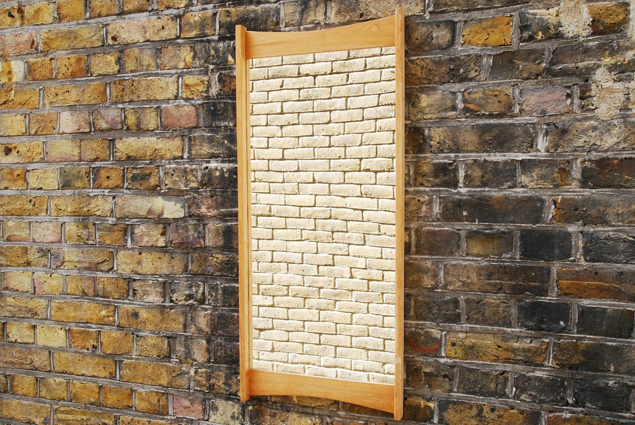 Full length oak mirror CHASE & SORENSEN