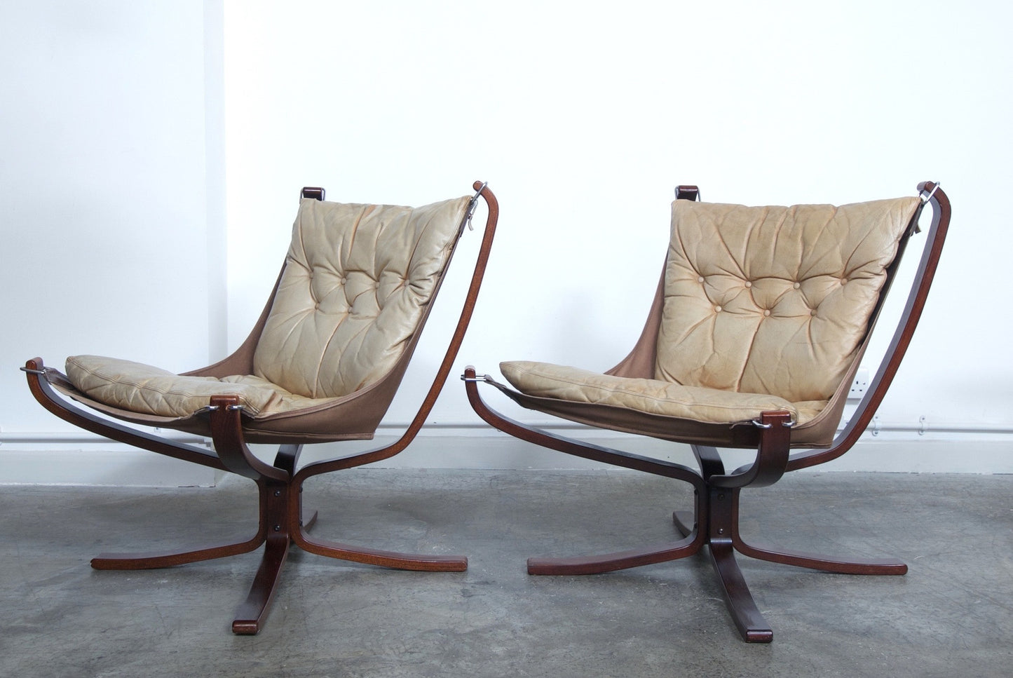 Pair of Falcon chairs