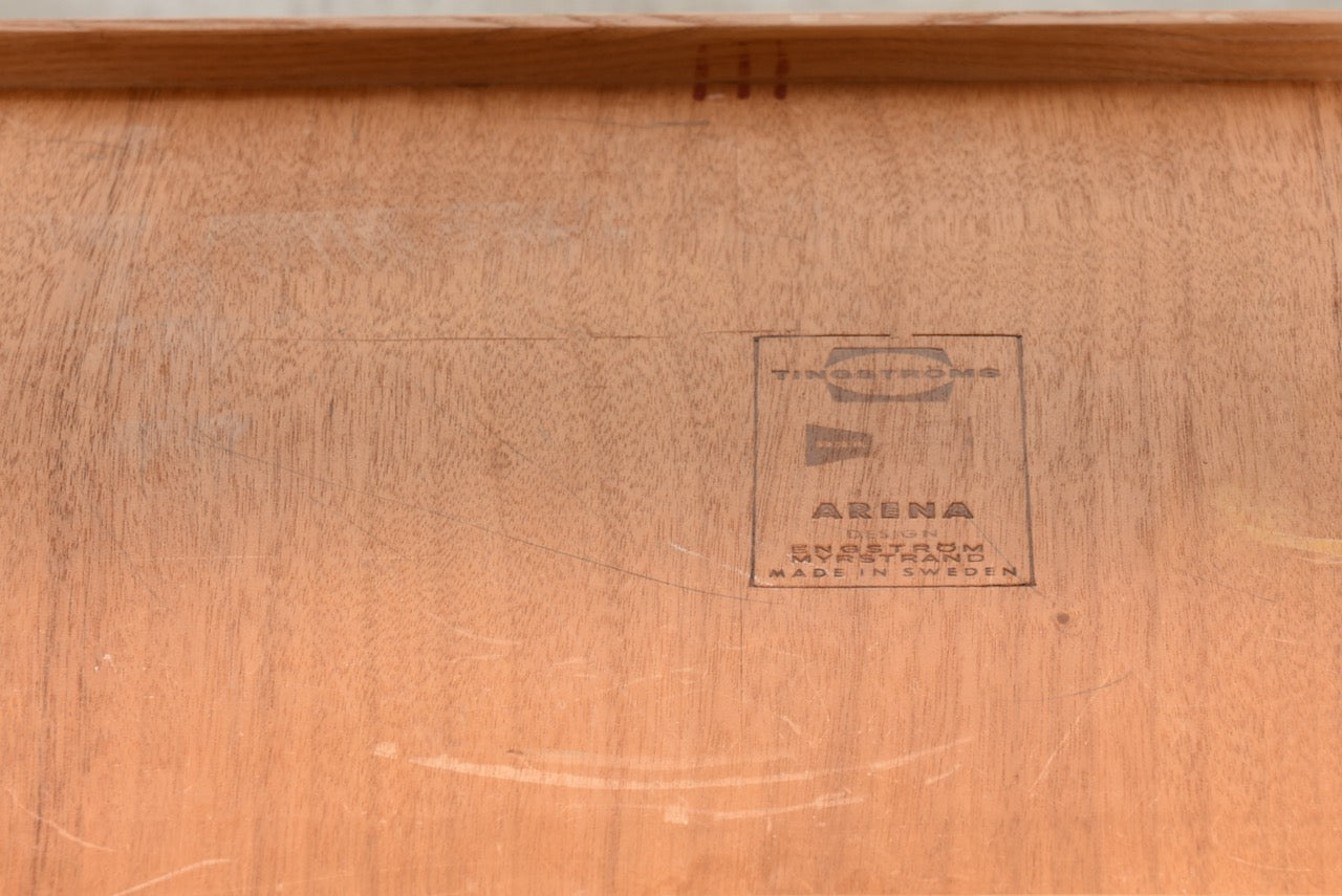 1960s Swedish bedside tables in oak