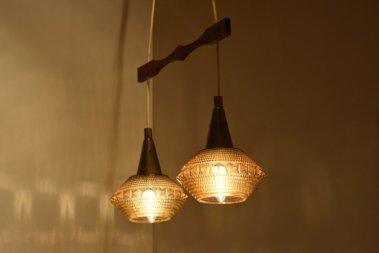 Double ceiling light