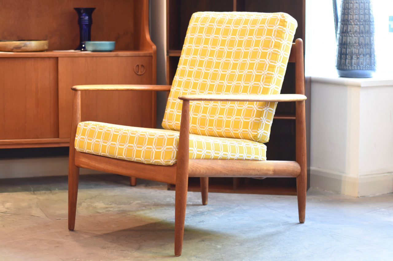Just in: Teak lounge chair by Grete Jalk
